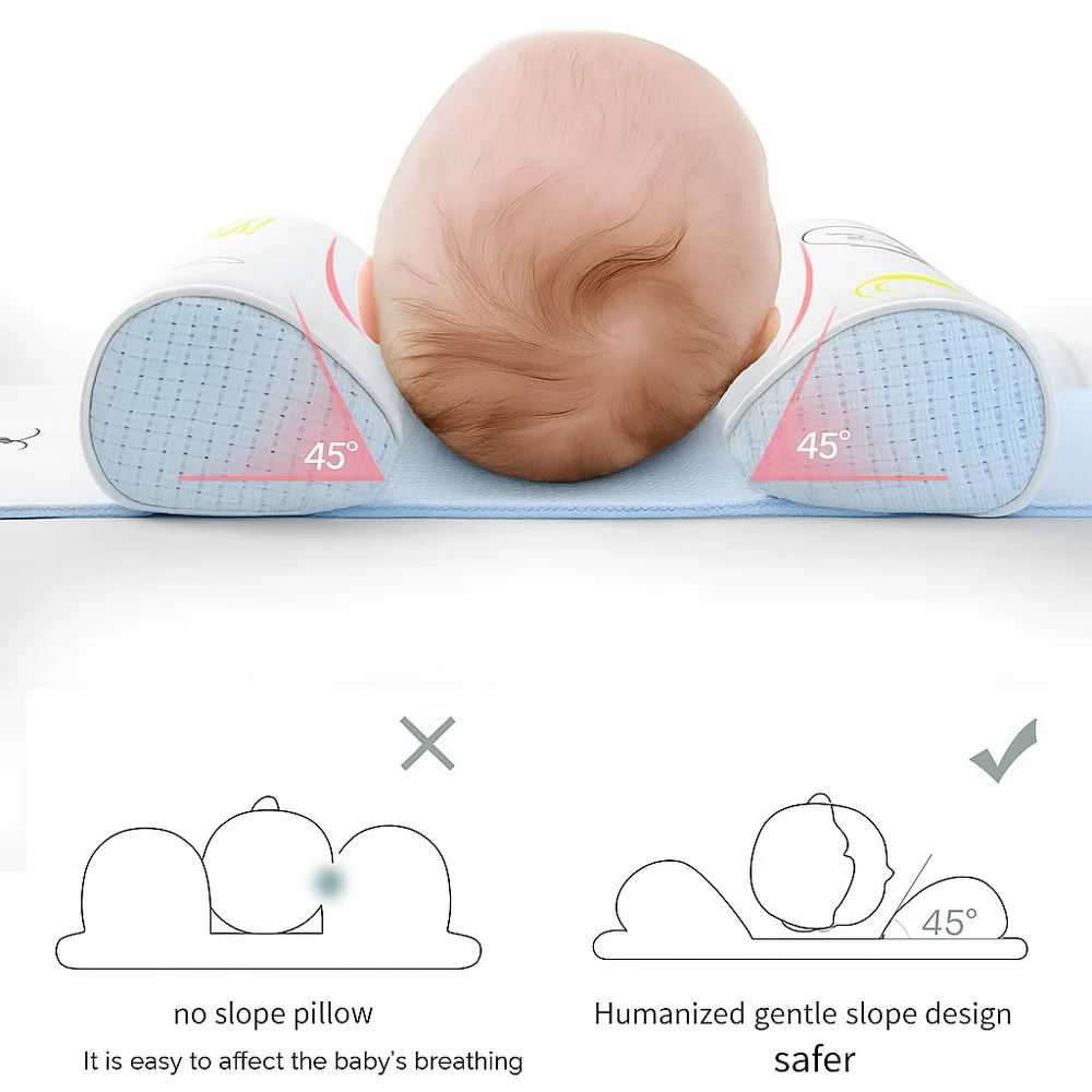 CuddleCurve - Baby Shaping Head Support Pillow